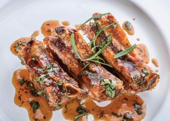 Hấp dẫn với sườn heo tại Nhà hàng Li Bai