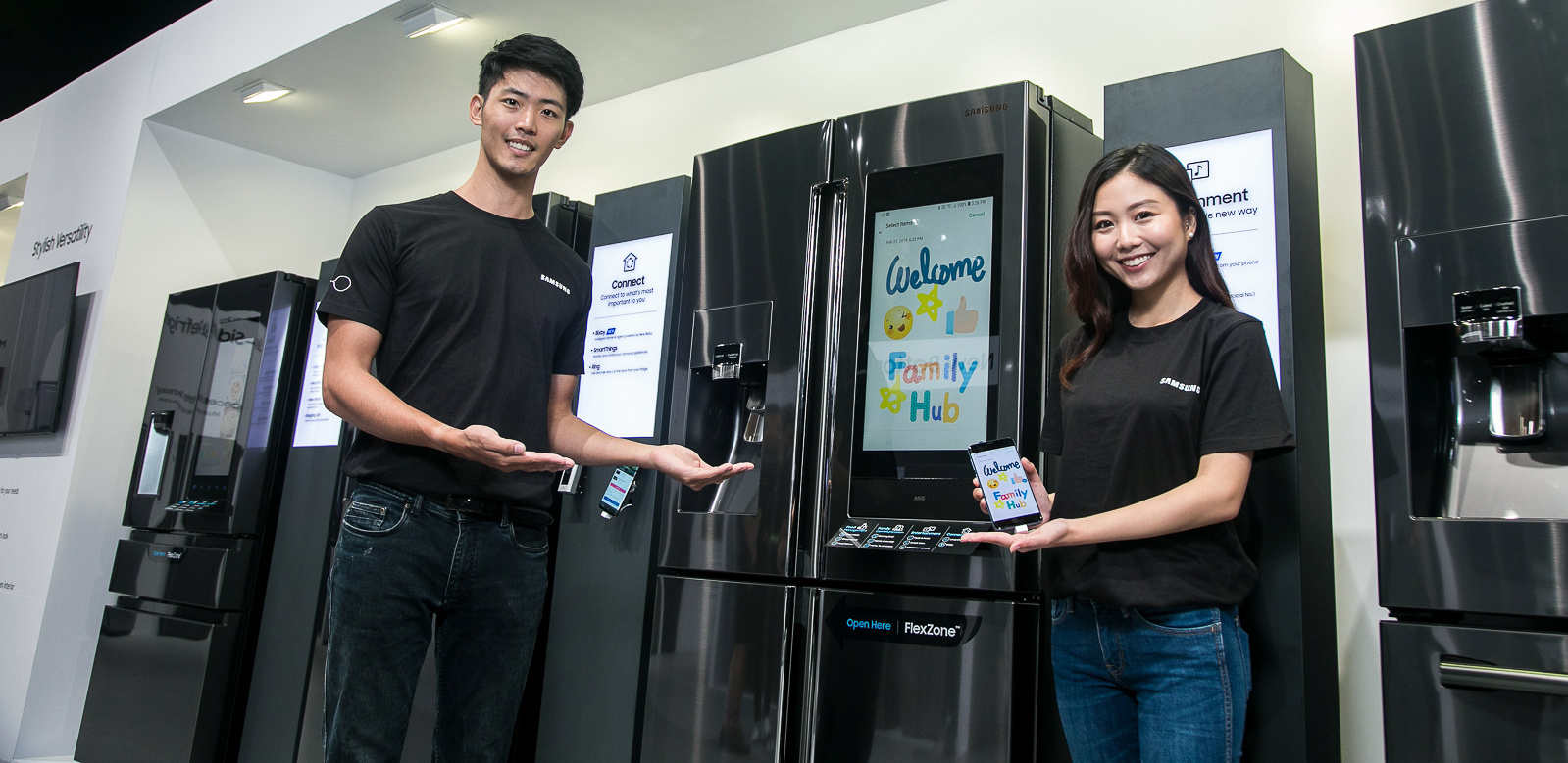 Samsung giới thiệu tủ lạnh kết nối Family Hub và máy giặt công nghệ QuickDrive - 01