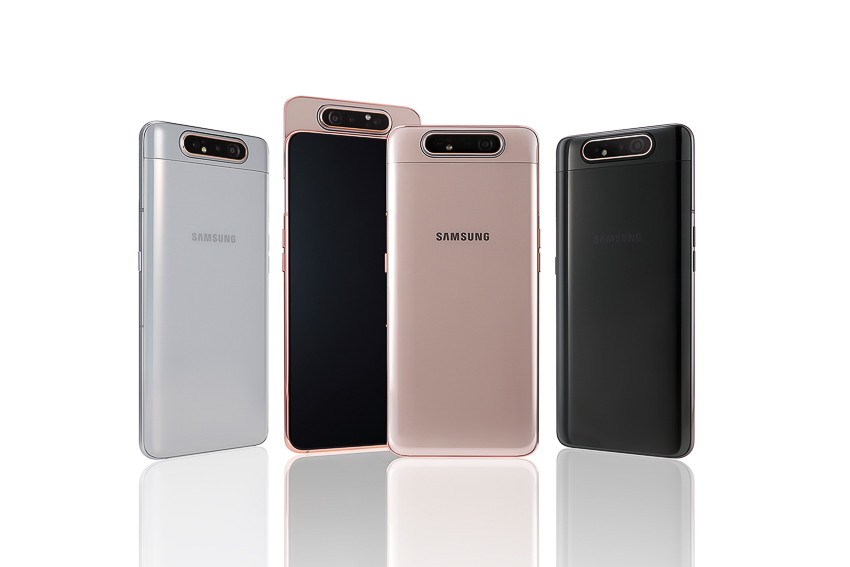 Samsung Galaxy A80 mới, màn hình vô cực với cụm 3 camera trượt và xoay - 05