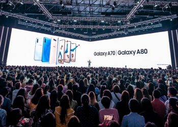 Samsung Galaxy A80 mới, màn hình vô cực với cụm 3 camera trượt và xoay - 01