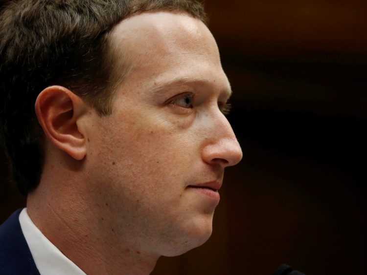 Nhà sáng lập kiêm Giám đốc điều hành mạng xã hội Facebook Mark Zuckerberg. @Reuters