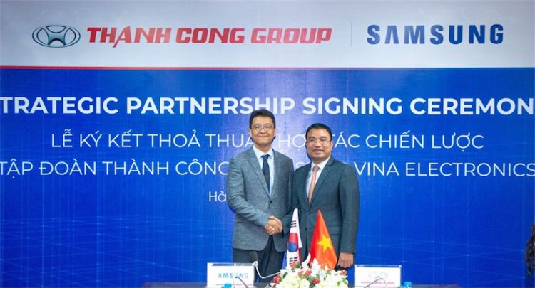 Samsung và Tập đoàn Thành Công ký kết hợp tác chiến lược