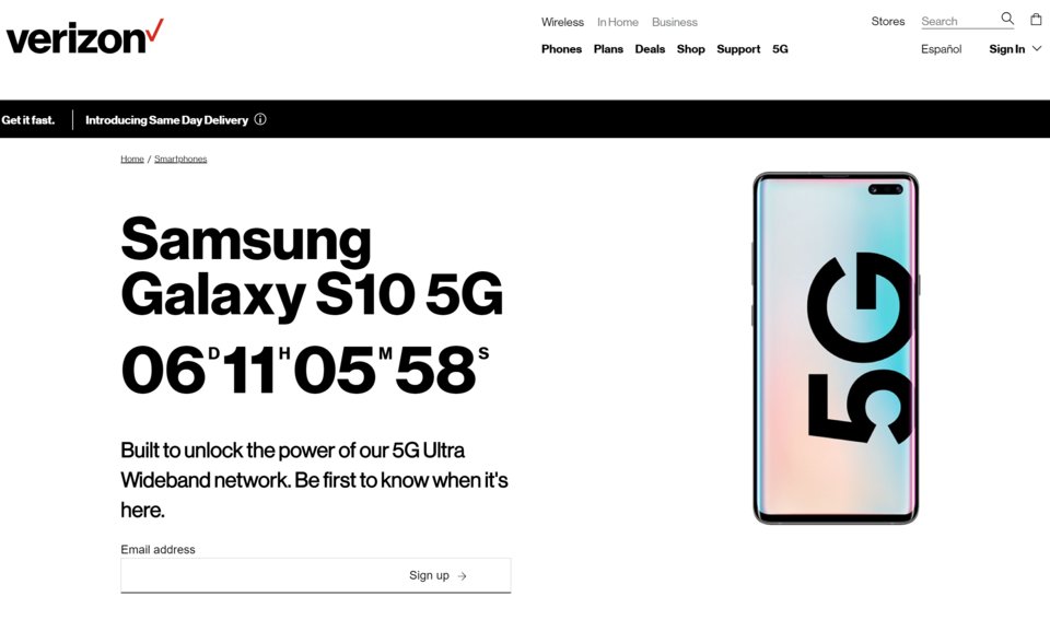 Điện thoại thông minh 5G đầu tiên của Samsung công bố ngày phát hành tại Mỹ - 02