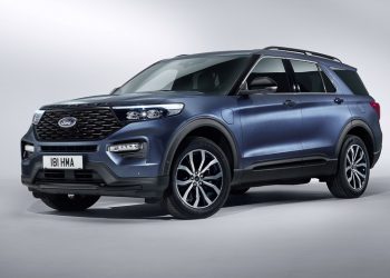 Ford Explorer phiên bản hybrid sạc điện