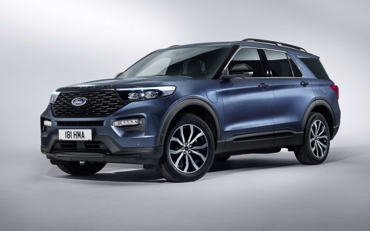 Ford Explorer phiên bản hybrid sạc điện