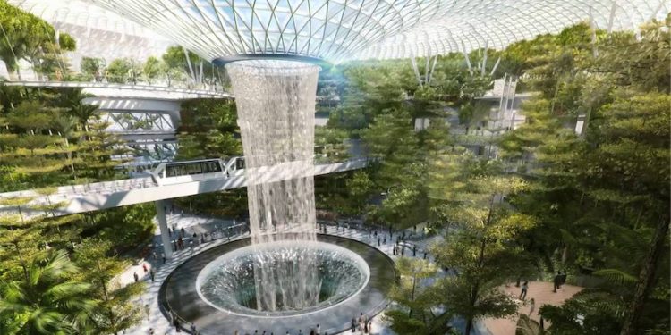 Khu phức hợp sân bay tuyệt đẹp Jewel tại sân bay quốc tế Changi, Singapore - 01