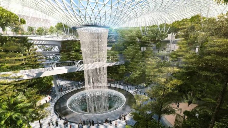 Khu phức hợp sân bay tuyệt đẹp Jewel tại sân bay quốc tế Changi, Singapore - 01