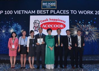 Acecook xếp vị trí thứ 25 trong Khảo sát Nơi làm việc tốt nhất Việt Nam 2018 2