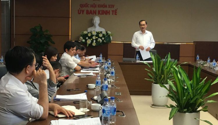 Buổi làm việc của Uỷ ban Kinh tế với đại diện một số cơ quan, tổ chức