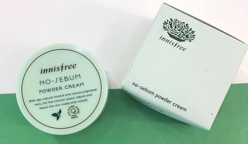 Innisfree No-Sebum Powder Cream