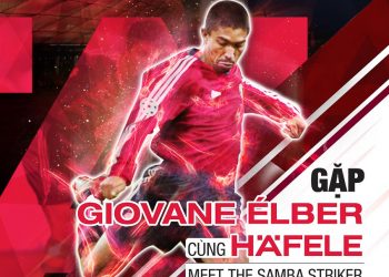 HÄFELE ĐƯA HUYỀN THOẠI FC BAYERN GIOVANE ELBER ĐẾN VIỆT NAM