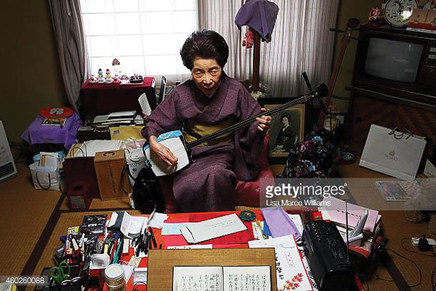 Cụ bà geisha 94 tuổi, Yuko Asakusa