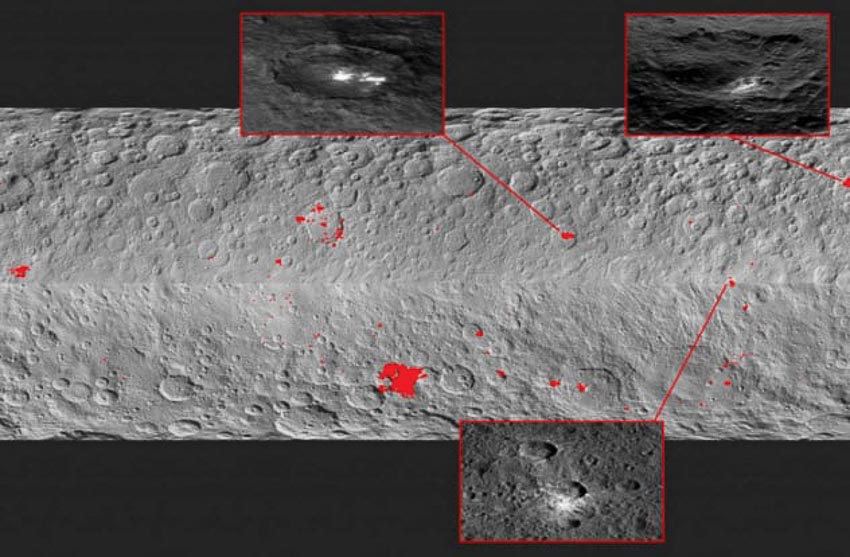 Muối giúp thiên văn học quan sát hành tinh lùn Ceres rõ hơn