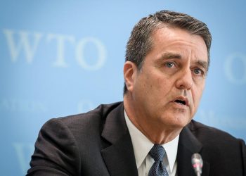 Giám đốc điều hành WTO, Roberto Azevedo . Ảnh: AFP