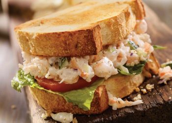 Thực đơn bánh mì kẹp tại The Lounge