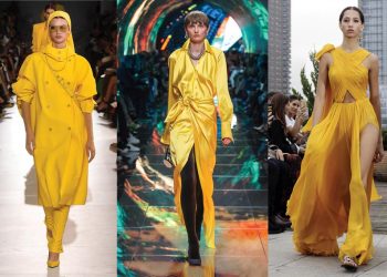 Xu hướng thời trang sắc vàng thời thượng mùa hè 2019