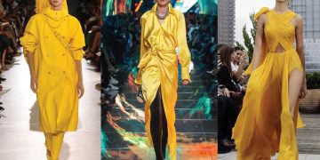 Xu hướng thời trang sắc vàng thời thượng mùa hè 2019