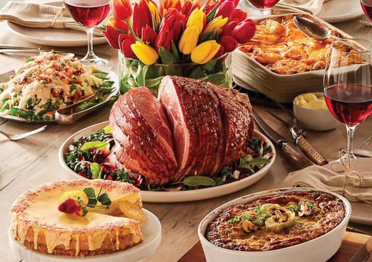 Ấm áp với buffet mừng Phục sinh