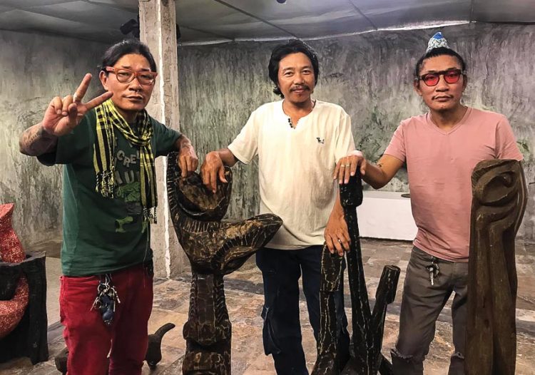 Triển lãm điêu khắc của nghệ sĩ Lê Ngọc Thái 1