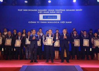 Malloca - Top 500 doanh nghiệp tăng trưởng nhanh nhất Việt Nam 2019