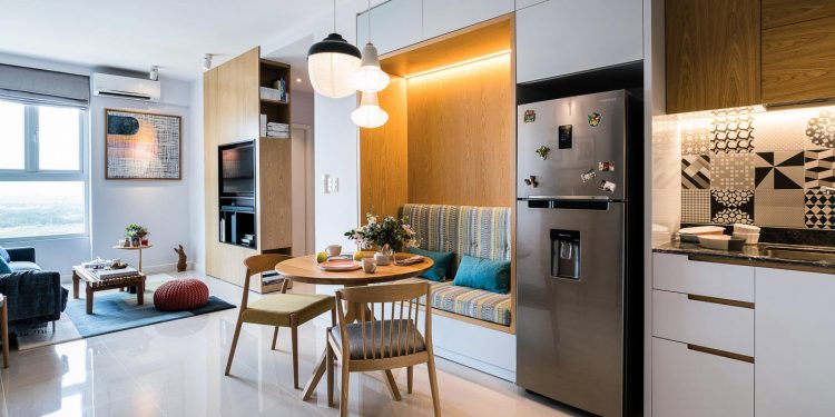 Không gian sống đầu tiên của một cặp vợ chồng trẻ