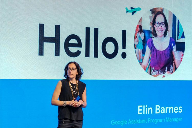 Bà Elin Barnes, Giám đốc Phát triển sản phẩm của Google.
