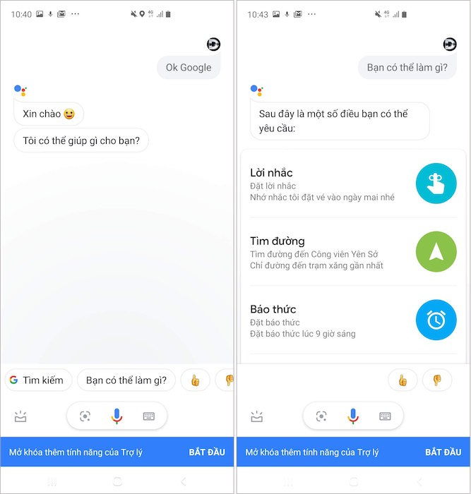 Hướng dẫn sử dụng trợ lý ảo Google bằng tiếng Việt trên Android -5