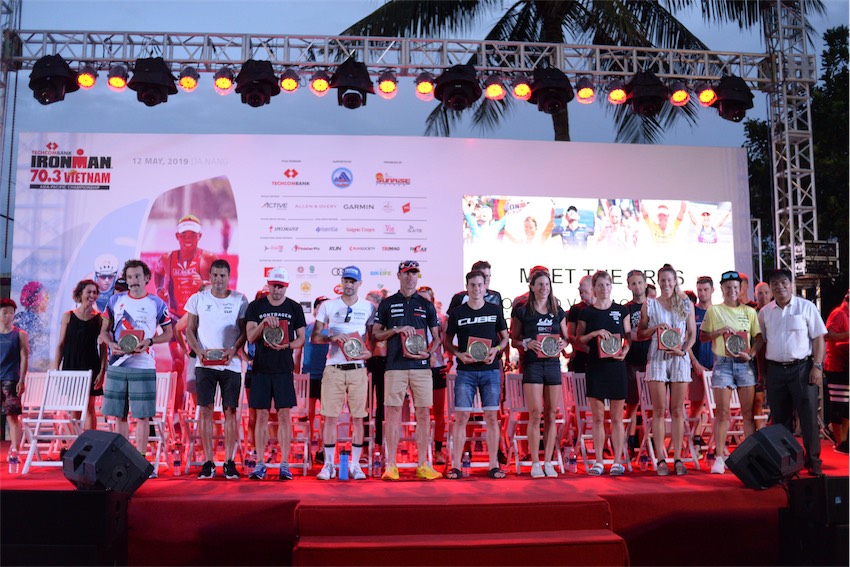 Những vận động viên vô địch từ khắp nơi trên thế giới đến Việt Nam tham gia giải IRONMAN 70.3 Vô Địch Châu Á Thái Bình Dương năm 2019
