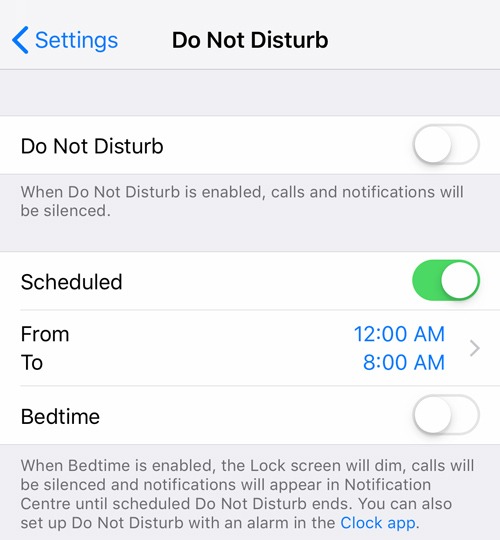 Hướng dẫn cách bật và sử dụng Không làm phiền trên iPhone / iPad của bạn - 4