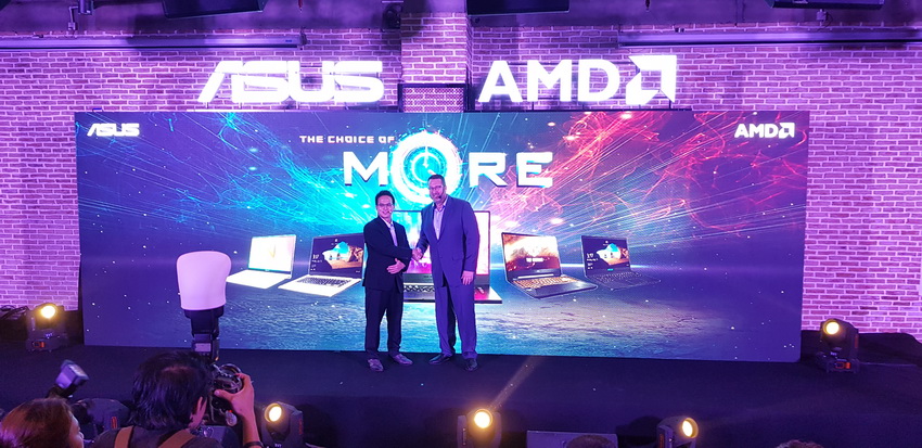 mẫu laptop Asus hợp tác AMD tại Việt Nam
