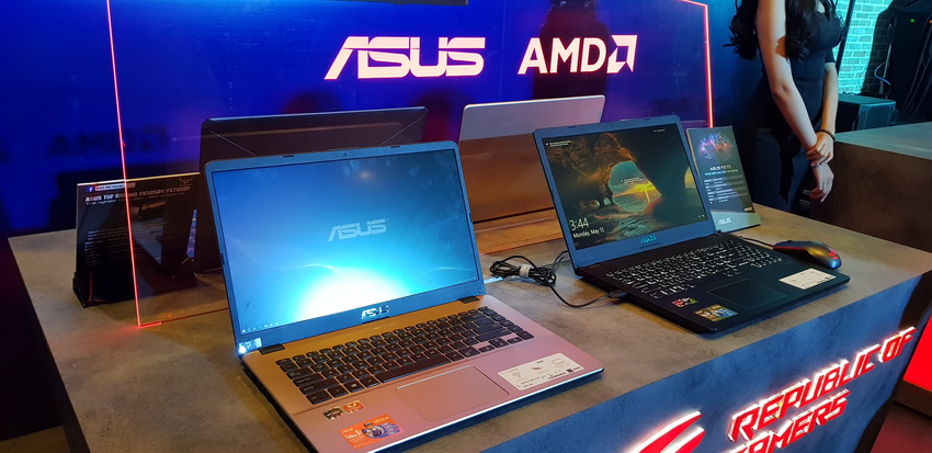 mẫu laptop Asus hợp tác AMD tại Việt Nam