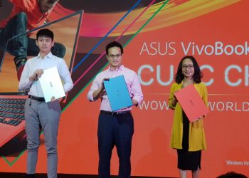 Asus ra mắt dòng ultrabook sắc màu nhỏ gọn nhất thế giới tại Việt Nam