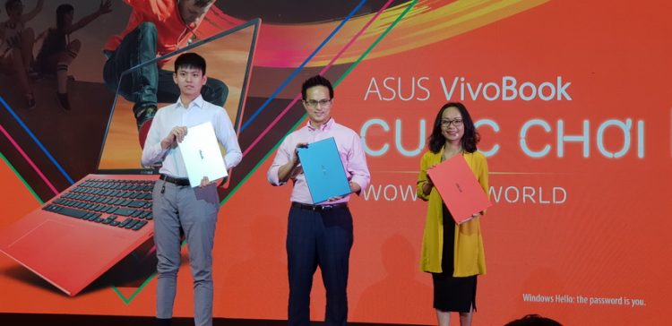 Asus ra mắt dòng ultrabook sắc màu nhỏ gọn nhất thế giới tại Việt Nam