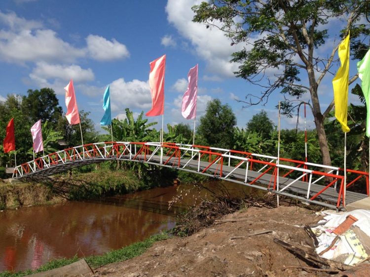 Du Lịch Hoàn Mỹ tặng cầu giao thông nông thôn cho huyện U Minh 1