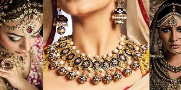 Nữ trang Kundan-Meena truyền thống của Ấn Độ