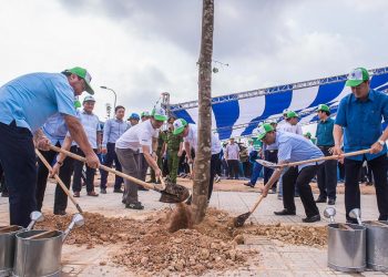 Panasonic Việt Nam tặng 10.300 cây xanh trồng tại tỉnh Thái Nguyên 2