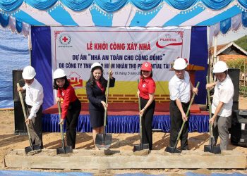 Prudential xây dựng nhà an toàn cho người dân vùng bão lũ 4