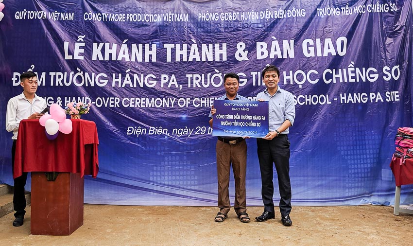 Quỹ Toyota Việt Nam hỗ trợ xây dựng trường học tại tỉnh Điện Biên 4
