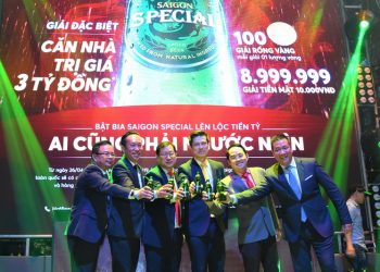 SABECO công bố chương trình khuyến mại “Bật Bia Saigon Special lên Lộc tiền tỉ”