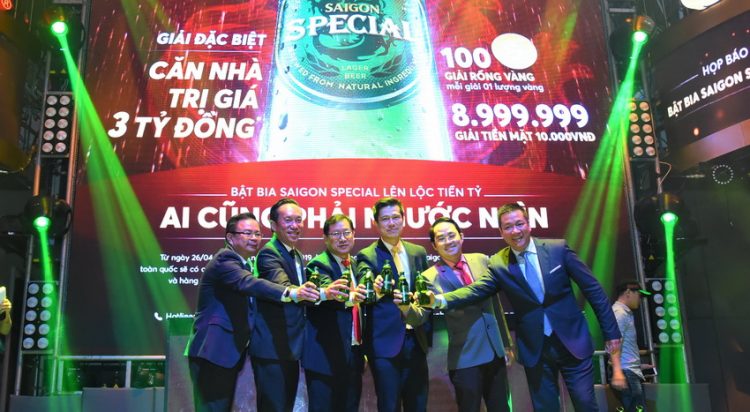 SABECO công bố chương trình khuyến mại “Bật Bia Saigon Special lên Lộc tiền tỉ”