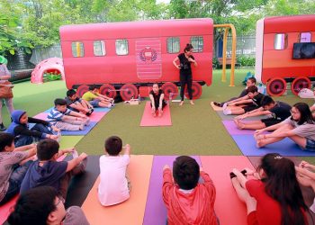 Trường Quốc tế Bắc Mỹ tổ chức “Ngày hội trải nghiệm chuyến tàu mùa hè” 2