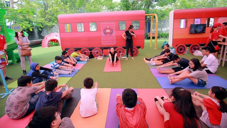 Trường Quốc tế Bắc Mỹ tổ chức “Ngày hội trải nghiệm chuyến tàu mùa hè” 2