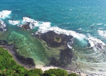 Mũi Ba Làng An nhìn từ trên cao 2