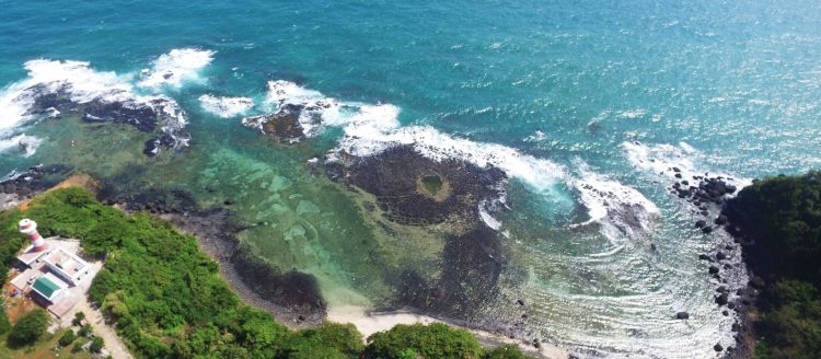 Mũi Ba Làng An nhìn từ trên cao 2