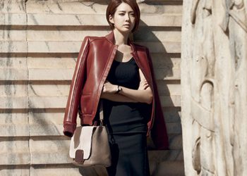 Quý cô thời thượng với sắc đỏ