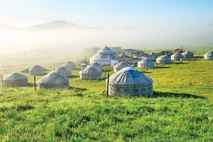 Bay thẳng Nội Mông, tham gia đời sống du mục