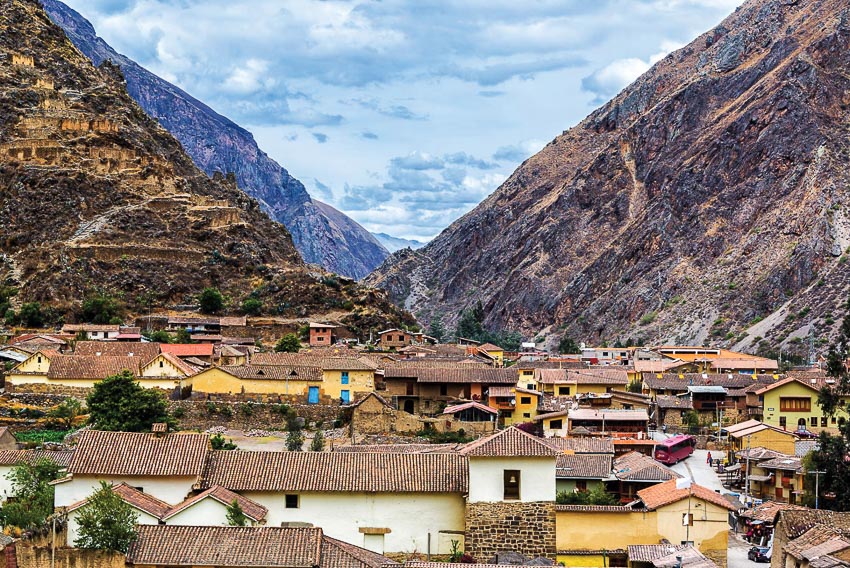 Thị trấn cổ trong khu vực Ancash của Peru