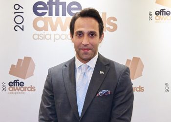 Ông Ali Abbas, Giám đốc ngành hàng MILO và sữa, Công ty Nestlé Việt Nam, tại buổi lễ trao giải APAC Effie Awards 2019