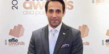 Ông Ali Abbas, Giám đốc ngành hàng MILO và sữa, Công ty Nestlé Việt Nam, tại buổi lễ trao giải APAC Effie Awards 2019