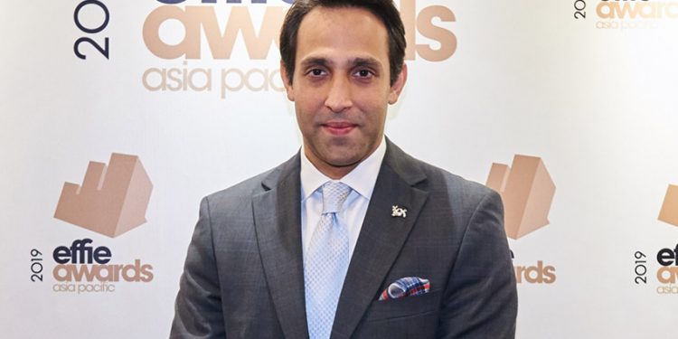 Ông Ali Abbas, Giám đốc ngành hàng MILO và sữa, Công ty Nestlé Việt Nam, tại buổi lễ trao giải APAC Effie Awards 2019